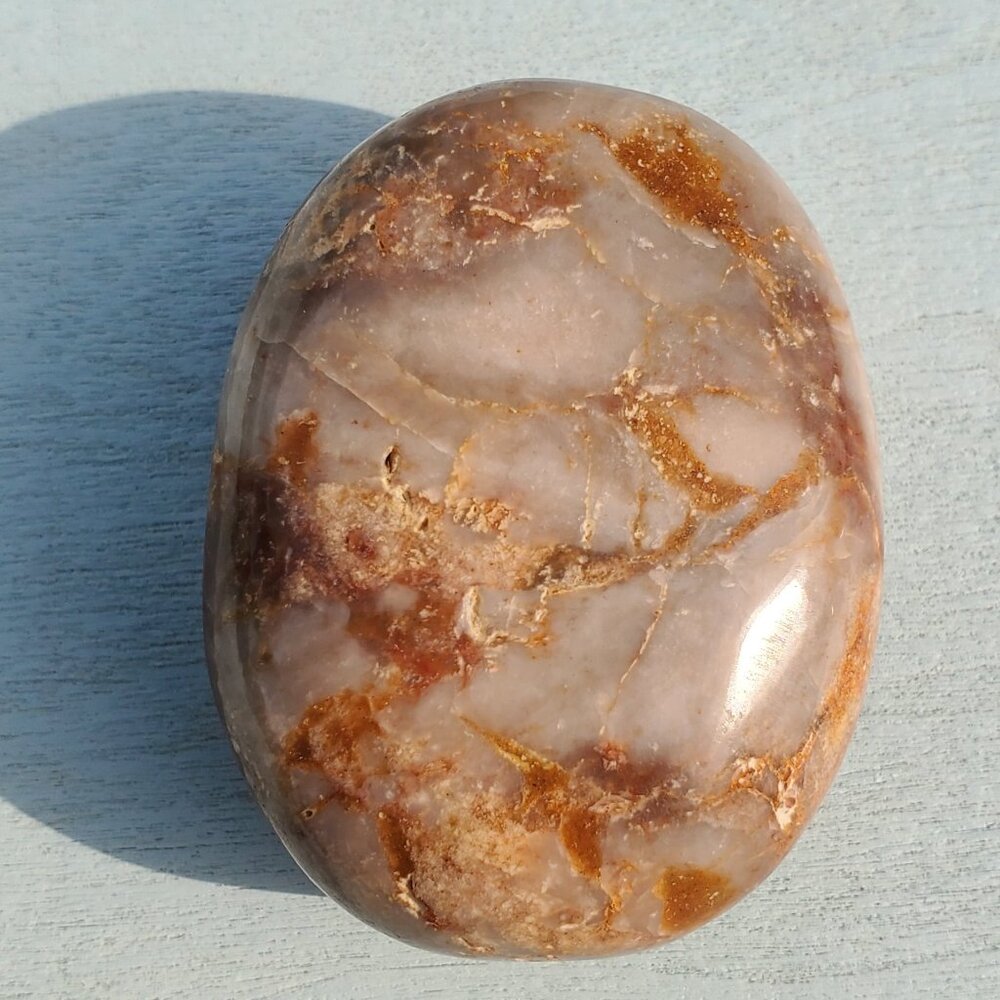 Rosita Jasper Palm Stone Pillow (B2)